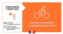 Vigilance ORANGE CANICULE