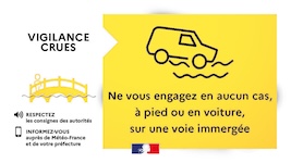 LA HEM PLACÉE EN VIGILANCE JAUNE CRUE